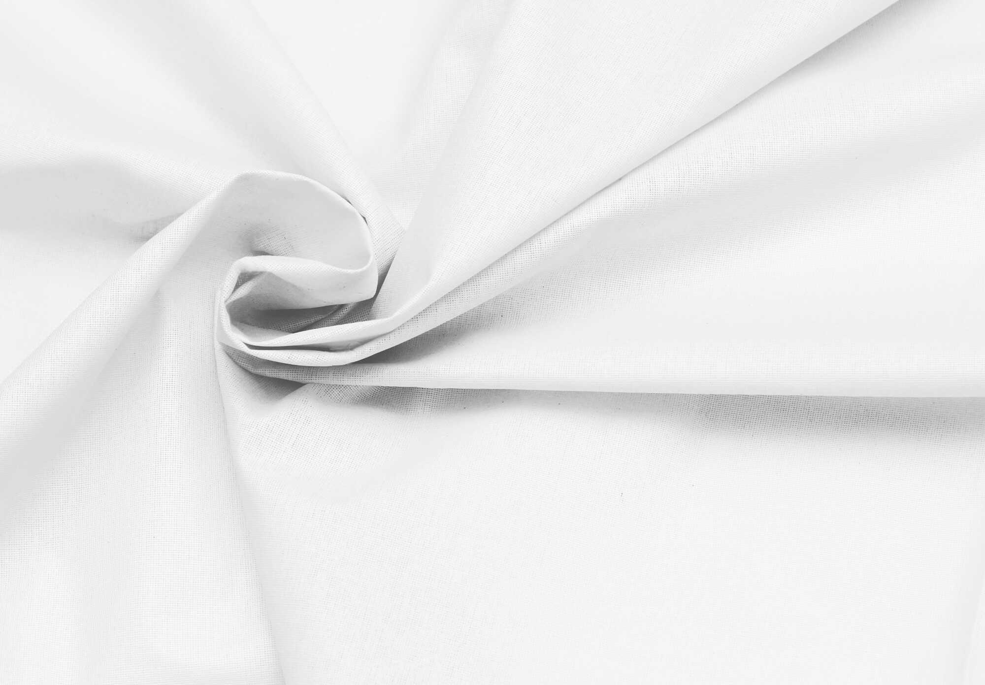 Bawełna biała szer. 160 OEKO-TEX®